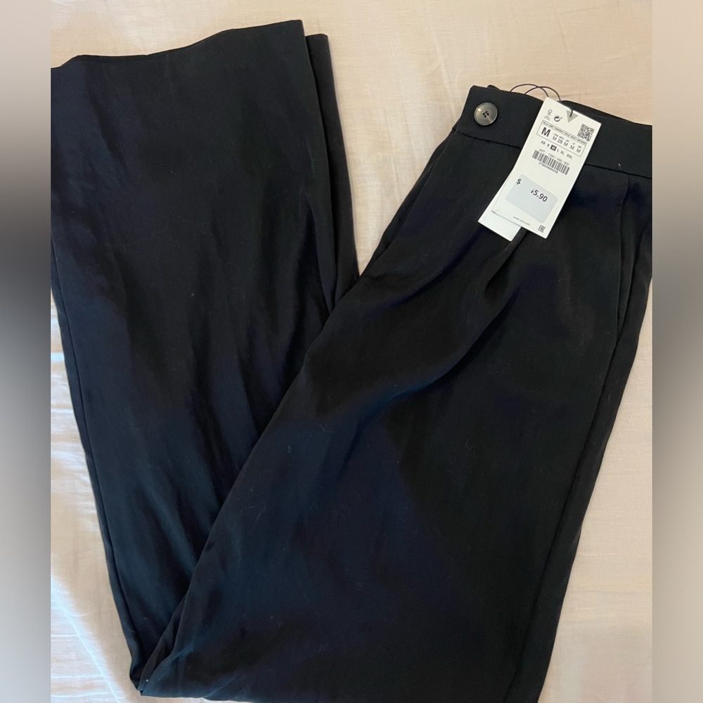 Black Zara trousers